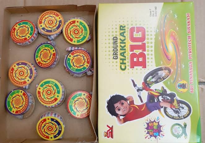 GROUND CHAKKAR BIG (10PCS)